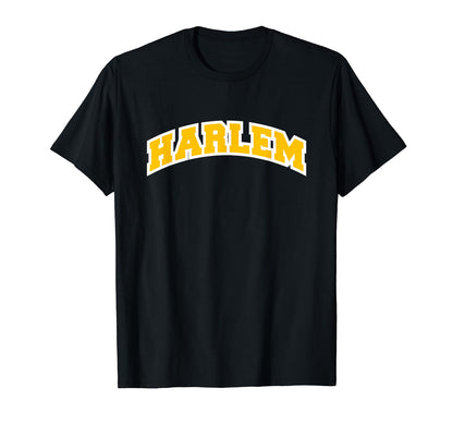 Harlem New York Varsity T-Shirt - Casual Everyday Wear Men Women - T-Shirt, Sweatshirt, Hoodie