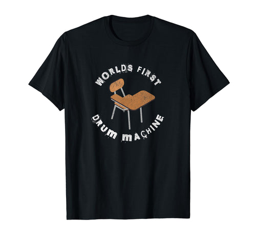 Worlds First Drum Machine Old School T-Shirt - Aesthetic Graphic Men Women - T-Shirt, Sweatshirt, Hoodie
