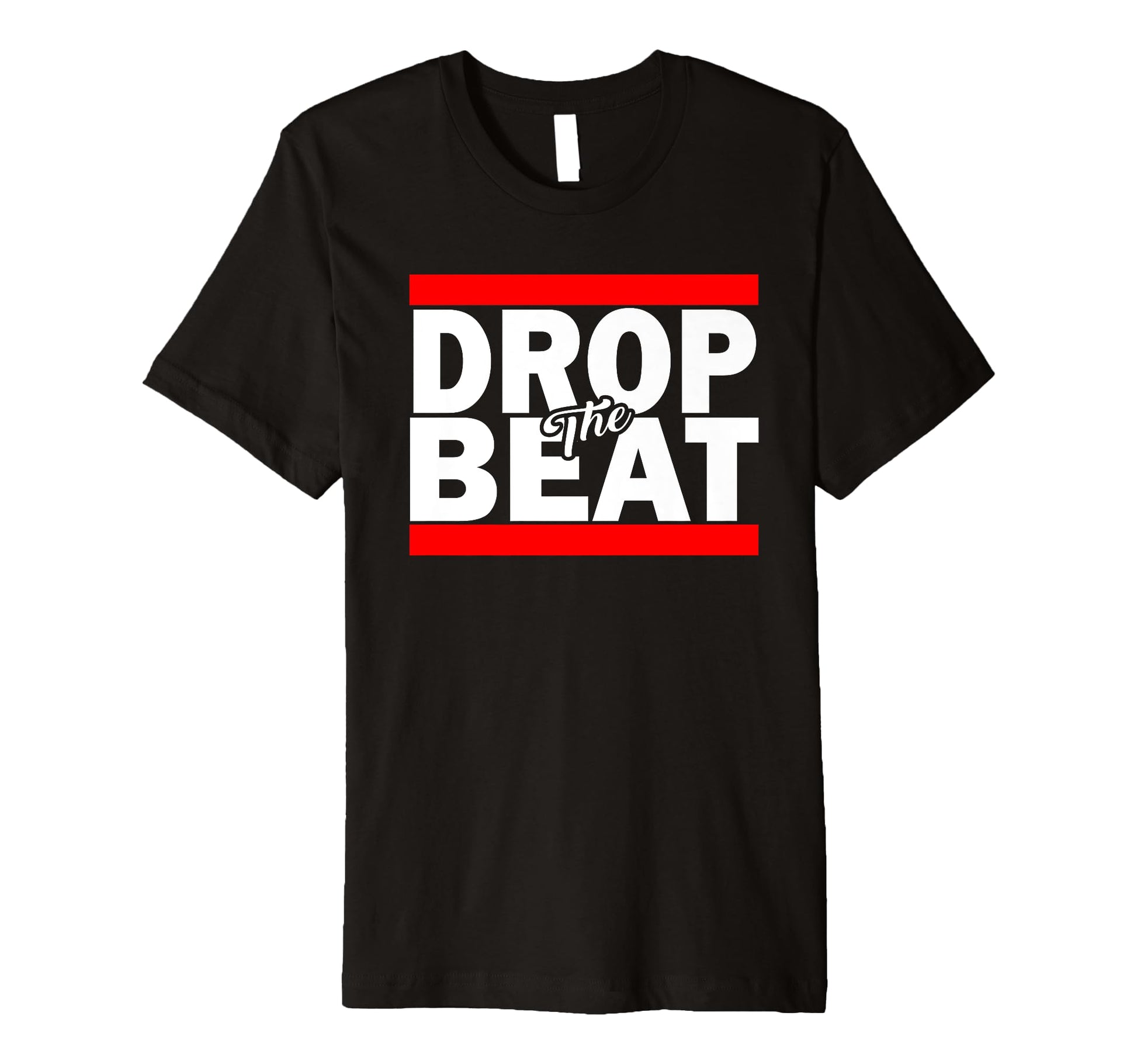 Drop Beat Old School Hip Hop 80S T-Shirt - Unique Graphic Men Women - T-Shirt, Sweatshirt, Hoodie
