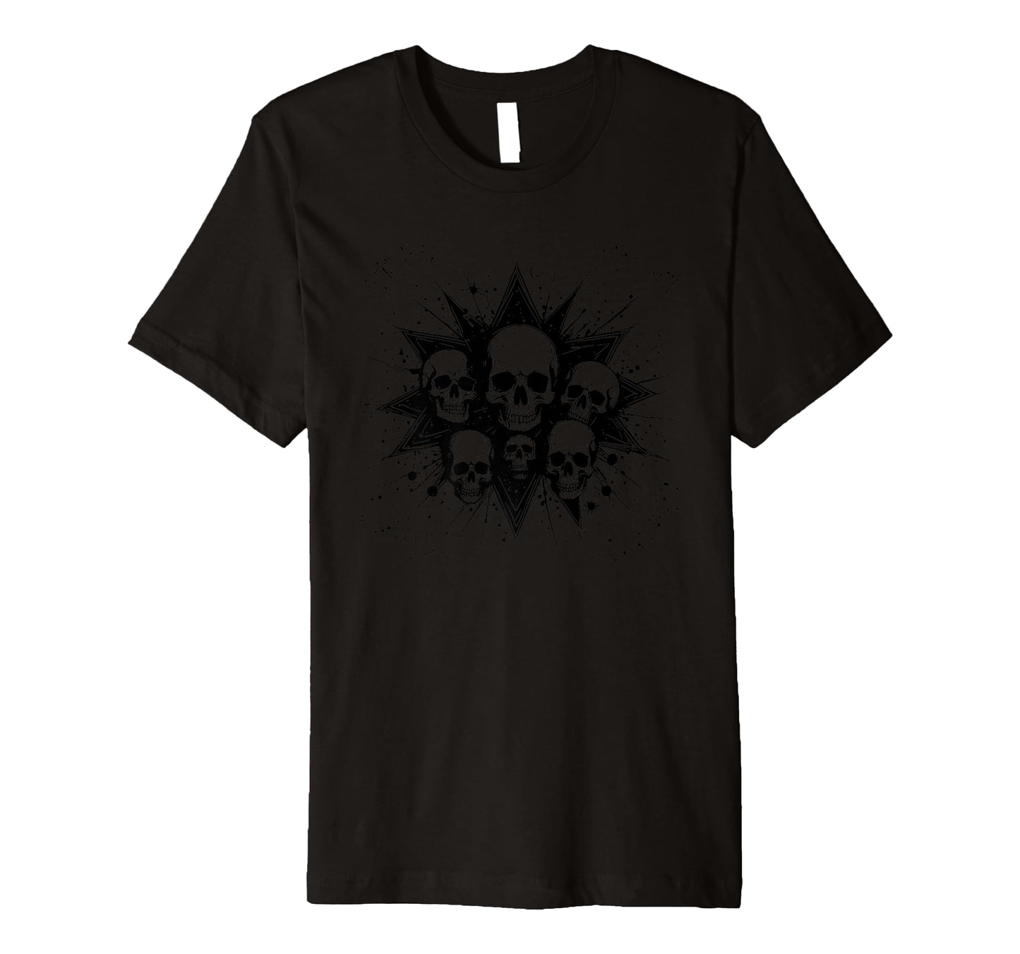 Grunge 90S Skulls Skeletons Skather T-Shirt - Trendy Graphic for Adults - T-Shirt, Sweatshirt, Hoodie