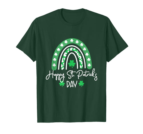 Happy St Patricks Day Trendy Green T-Shirt - Graphic Print for Adults - T-Shirt, Sweatshirt, Hoodie