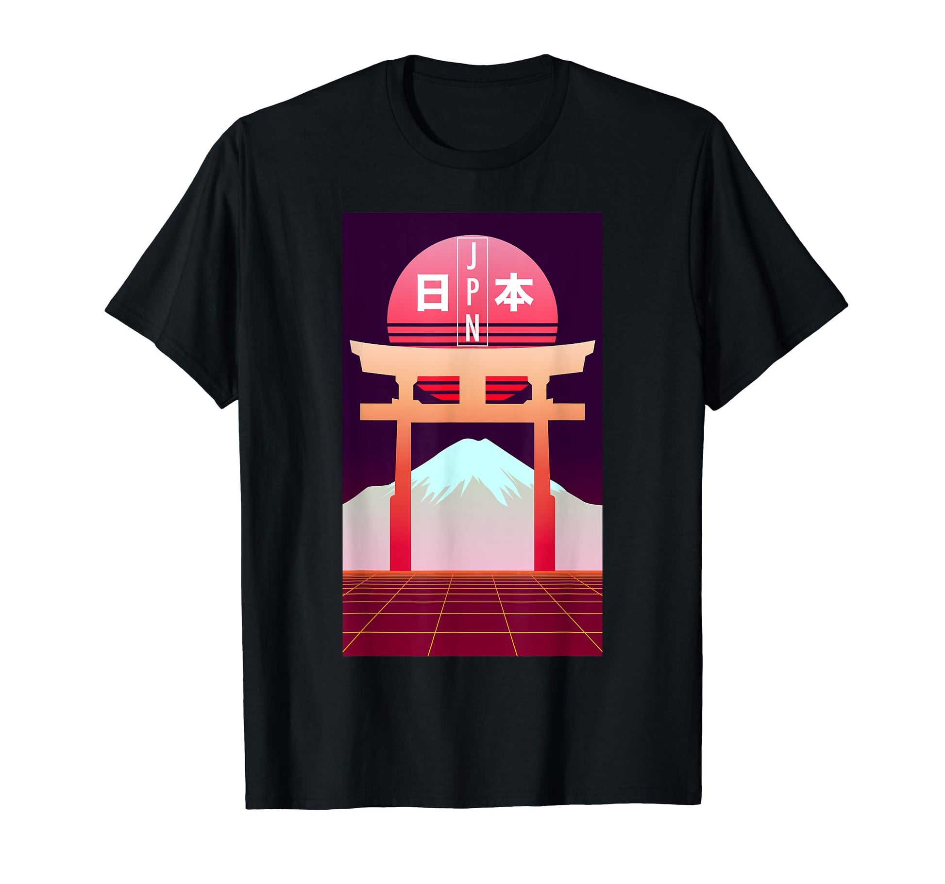 Mt Fuji Japan Art Japanese Otaku T-Shirt - Trendy Graphic for Adults - T-Shirt, Sweatshirt, Hoodie