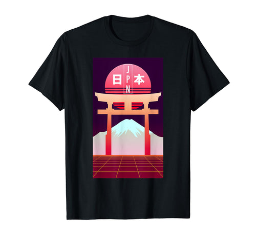 Mt Fuji Japan Art Japanese Otaku T-Shirt - Trendy Graphic for Adults - T-Shirt, Sweatshirt, Hoodie