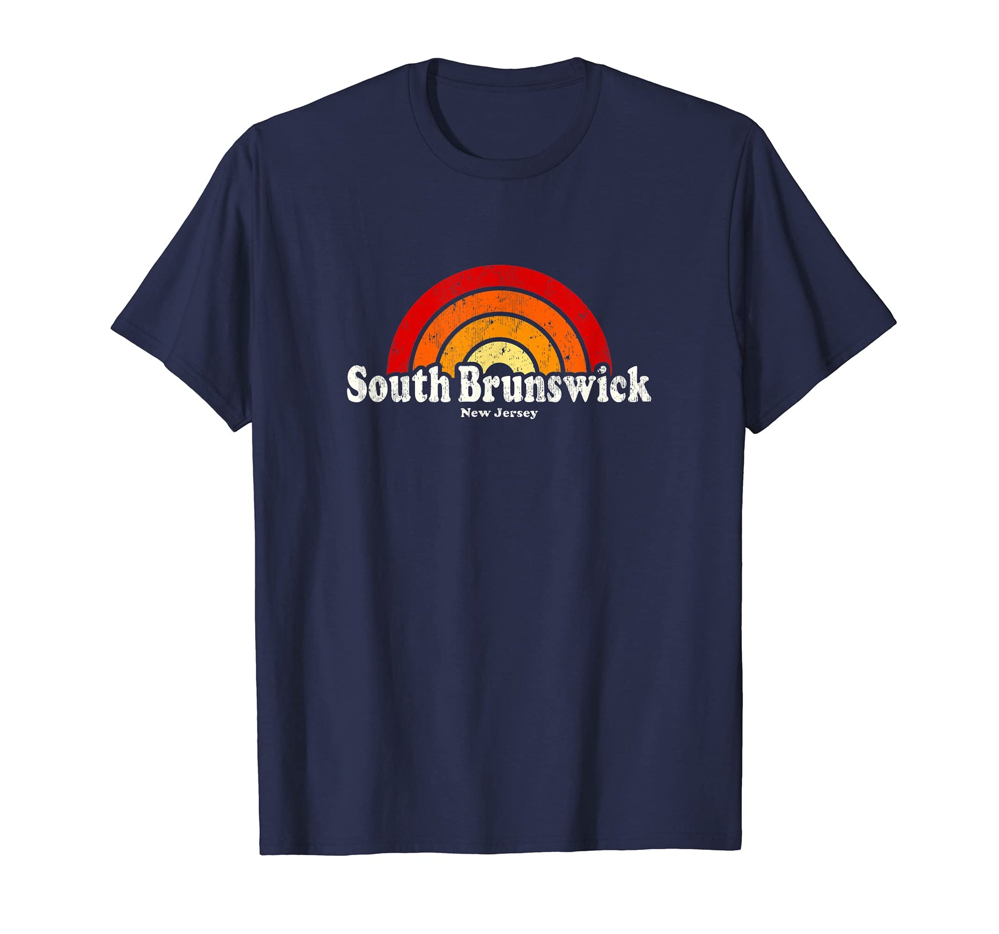 South Brunswick New Jersey Nj 70S T-Shirt - Casual Everyday Wear Men Women - T-Shirt, Sweatshirt, Hoodie