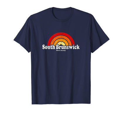 South Brunswick New Jersey Nj 70S T-Shirt - Casual Everyday Wear Men Women - T-Shirt, Sweatshirt, Hoodie