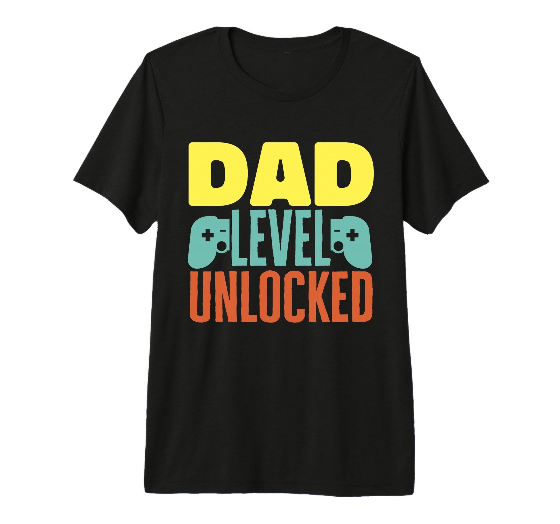 Mens Fathers Day Funny Dad Level T-Shirt - Unique Graphic for Adults - T-Shirt, Sweatshirt, Hoodie