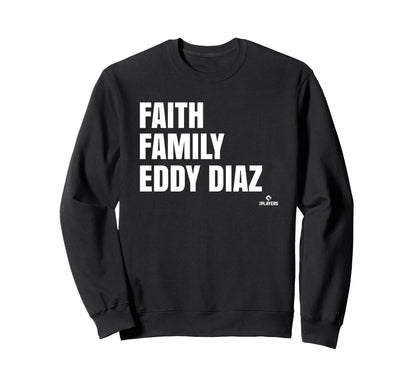 Faith Family Eddy Diaz Prospect Sweatshirt - Novelty Apparel Unisex - T-Shirt, Sweatshirt, Hoodie