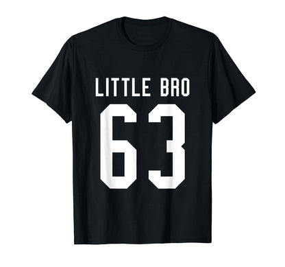 Number 63 Little Bro Biggest Fan T-Shirt - Streetwear Style Unisex - T-Shirt, Sweatshirt, Hoodie