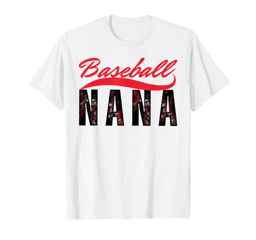 Baseball Nana Family Matching Nana T-Shirt - Trendy Graphic for Adults - T-Shirt, Sweatshirt, Hoodie
