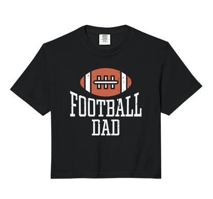 American Football Dad Game Day Sports Sweatshirt - Minimalist Print Unisex - T-Shirt, Sweatshirt, Hoodie