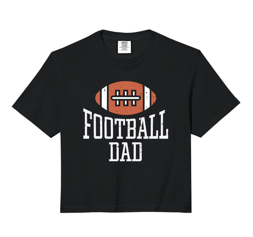 American Football Dad Game Day Sports Sweatshirt - Minimalist Print Unisex - T-Shirt, Sweatshirt, Hoodie