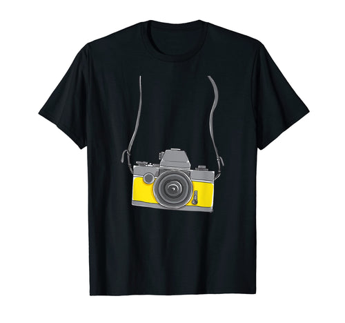 Fake Tourist Camera Holiday Vacation T-Shirt - Unique Graphic for Adults - T-Shirt, Sweatshirt, Hoodie