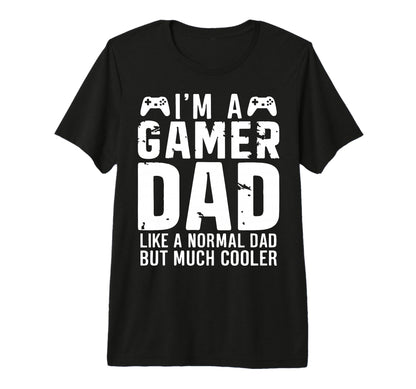 Mens Gamer Daddy Funny Fathers Day T-Shirt - Graphic Print Men Women - T-Shirt, Sweatshirt, Hoodie