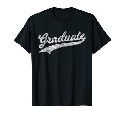 Graduate Class 2023 Varsity Script T-Shirt - Custom Art Print Unisex - T-Shirt, Sweatshirt, Hoodie
