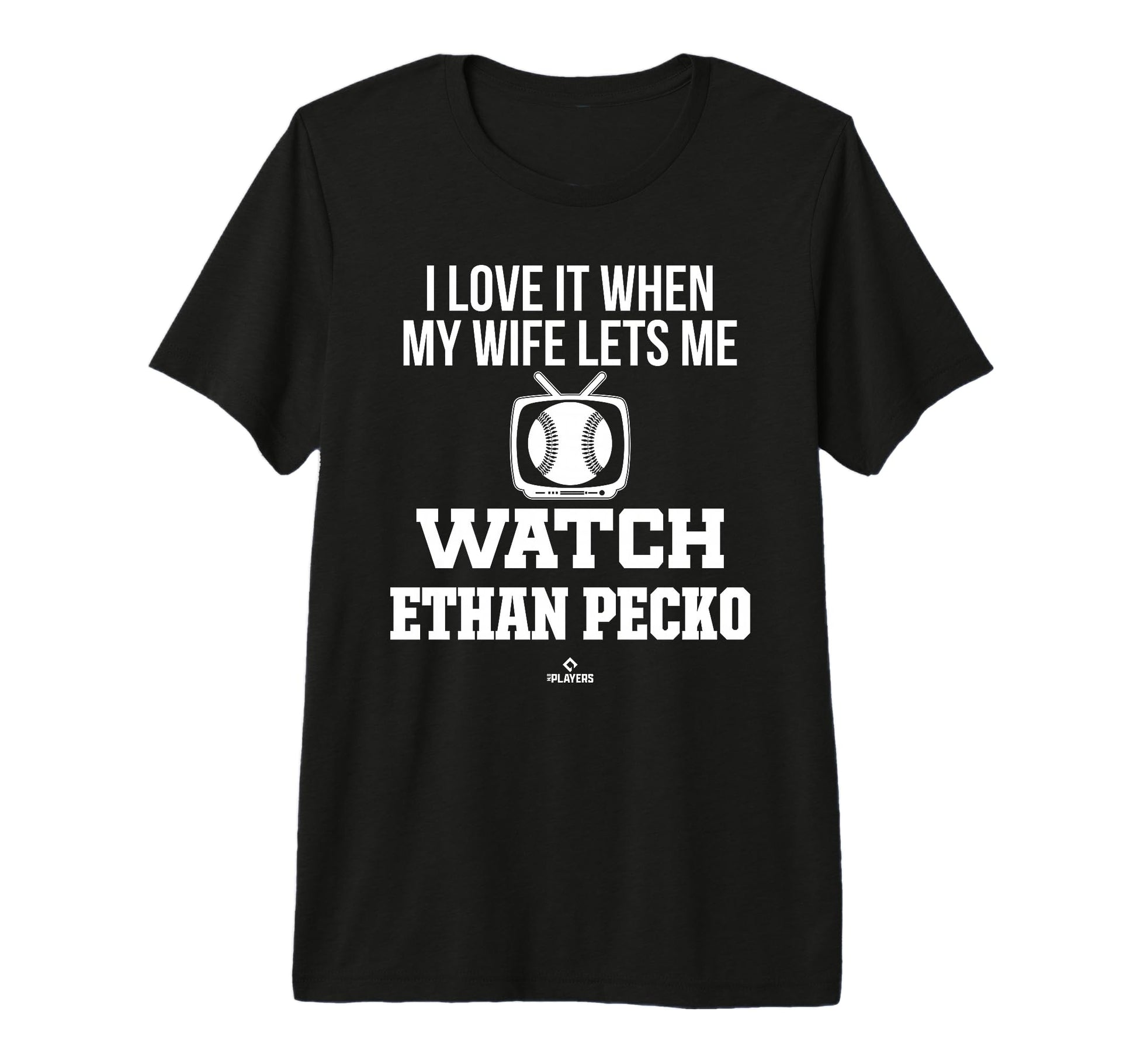 My Wife Lets Me Watch Ethan Pecko T-Shirt - Fun Novelty Design for Adults - T-Shirt, Sweatshirt, Hoodie
