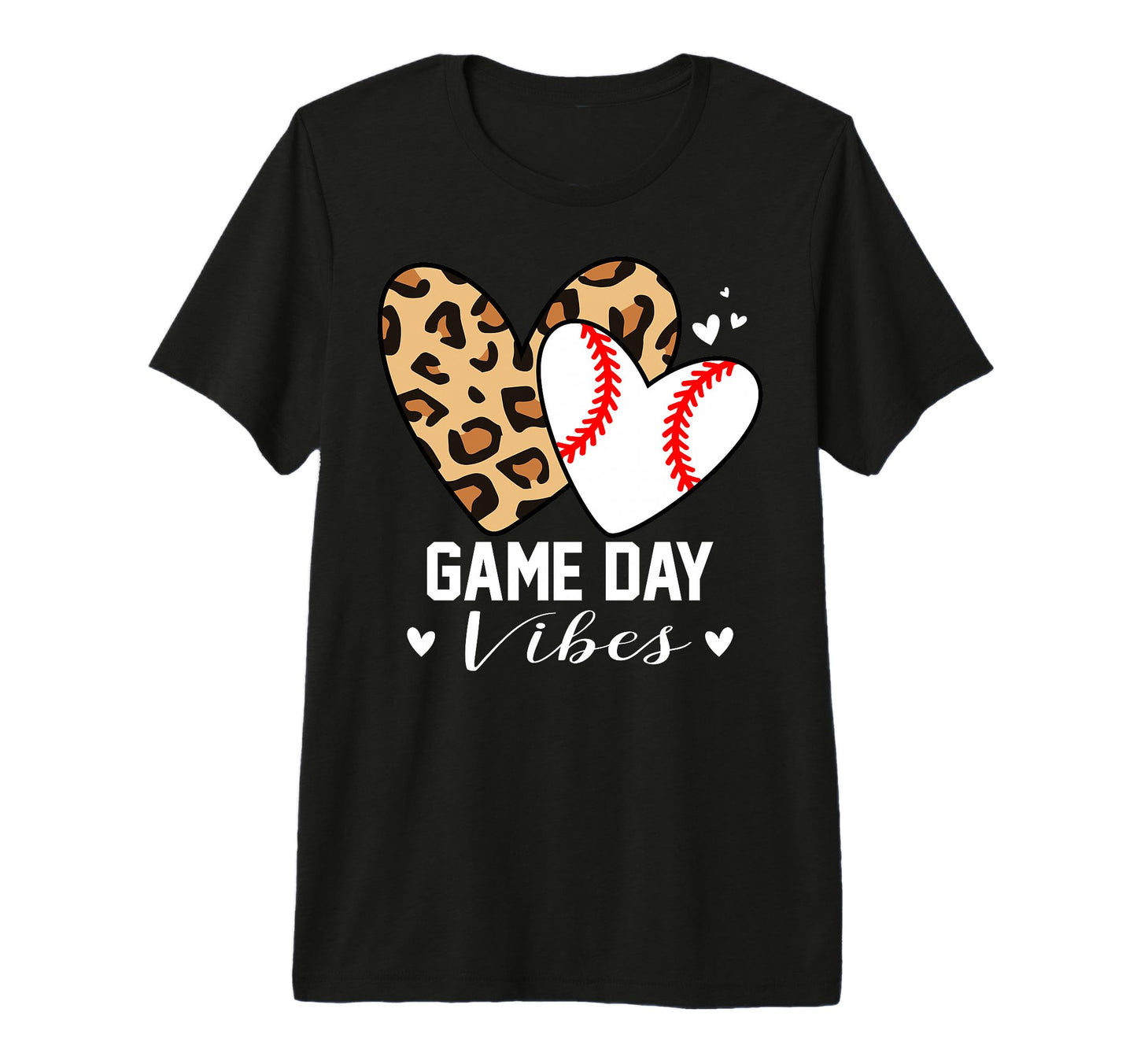 Game Day Vibes Funny Baseball Mom T-Shirt - Novelty Apparel for Adults - T-Shirt, Sweatshirt, Hoodie