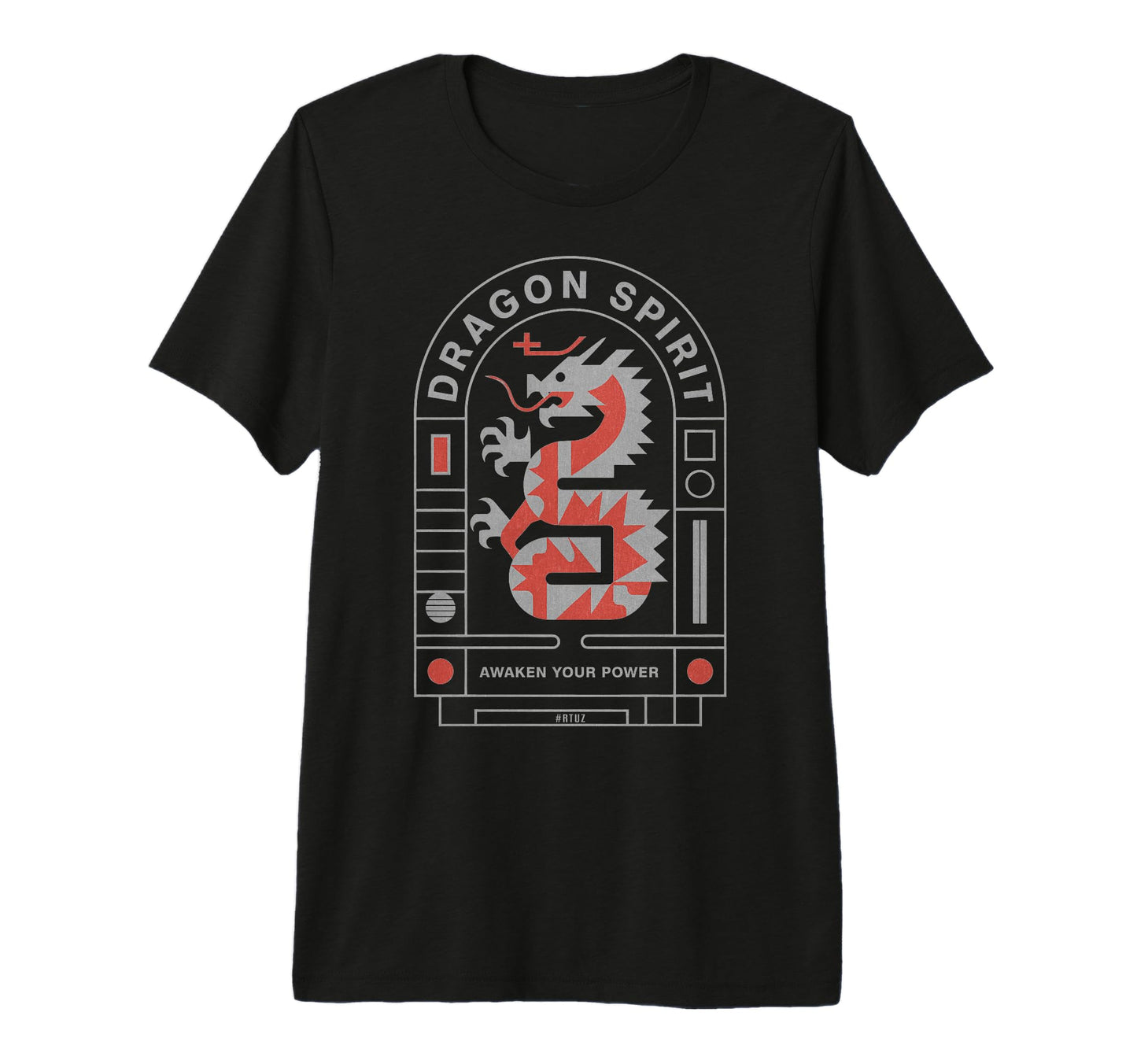 Aesthetic Dragon Streetwear Tri Blend T-Shirt - Unique Graphic Unisex - T-Shirt, Sweatshirt, Hoodie