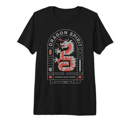 Aesthetic Dragon Streetwear Tri Blend T-Shirt - Unique Graphic Unisex - T-Shirt, Sweatshirt, Hoodie