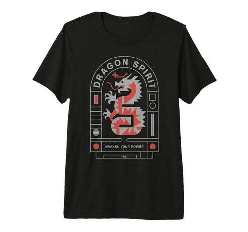 Aesthetic Dragon Streetwear Tri Blend T-Shirt - Unique Graphic Unisex - T-Shirt, Sweatshirt, Hoodie