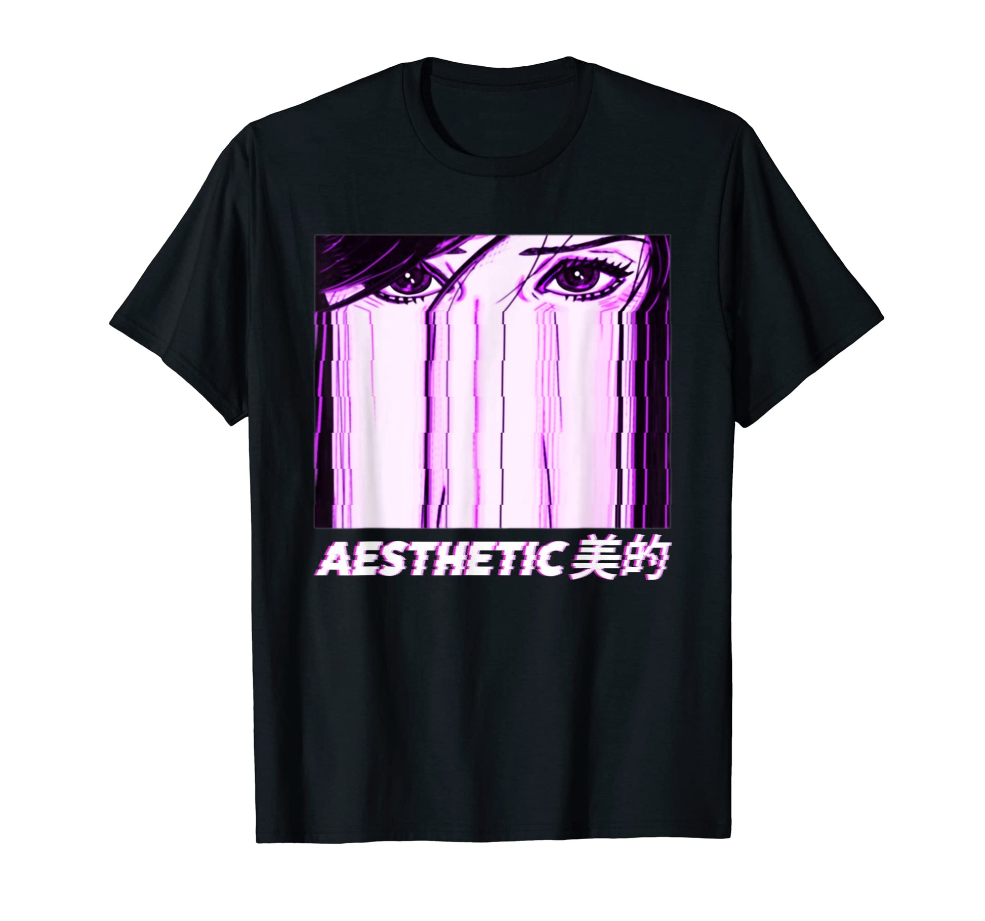 Aesthetic Anime Vaporwave 90S T-Shirt - Aesthetic Graphic for Adults - T-Shirt, Sweatshirt, Hoodie