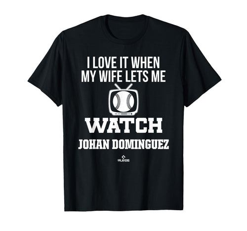 My Wife Lets Me Watch Johan Dominguez T-Shirt - Graphic Print for Adults - T-Shirt, Sweatshirt, Hoodie