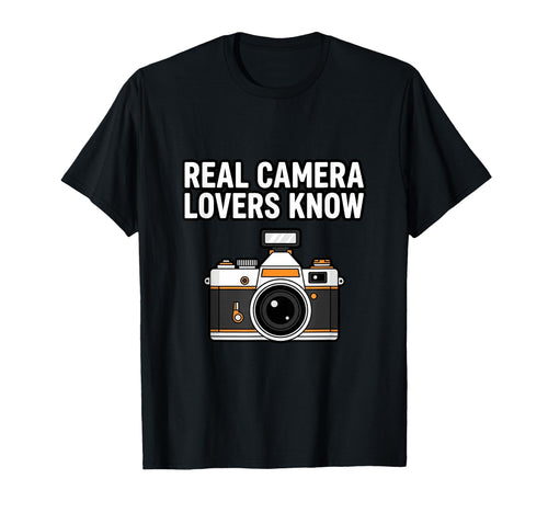 Camera Enthusiast T-Shirt - Casual Everyday Wear for Adults - T-Shirt, Sweatshirt, Hoodie