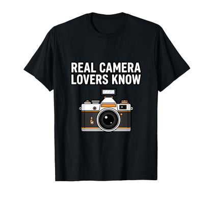 Camera Enthusiast T-Shirt - Aesthetic Graphic for Adults - T-Shirt, Sweatshirt, Hoodie