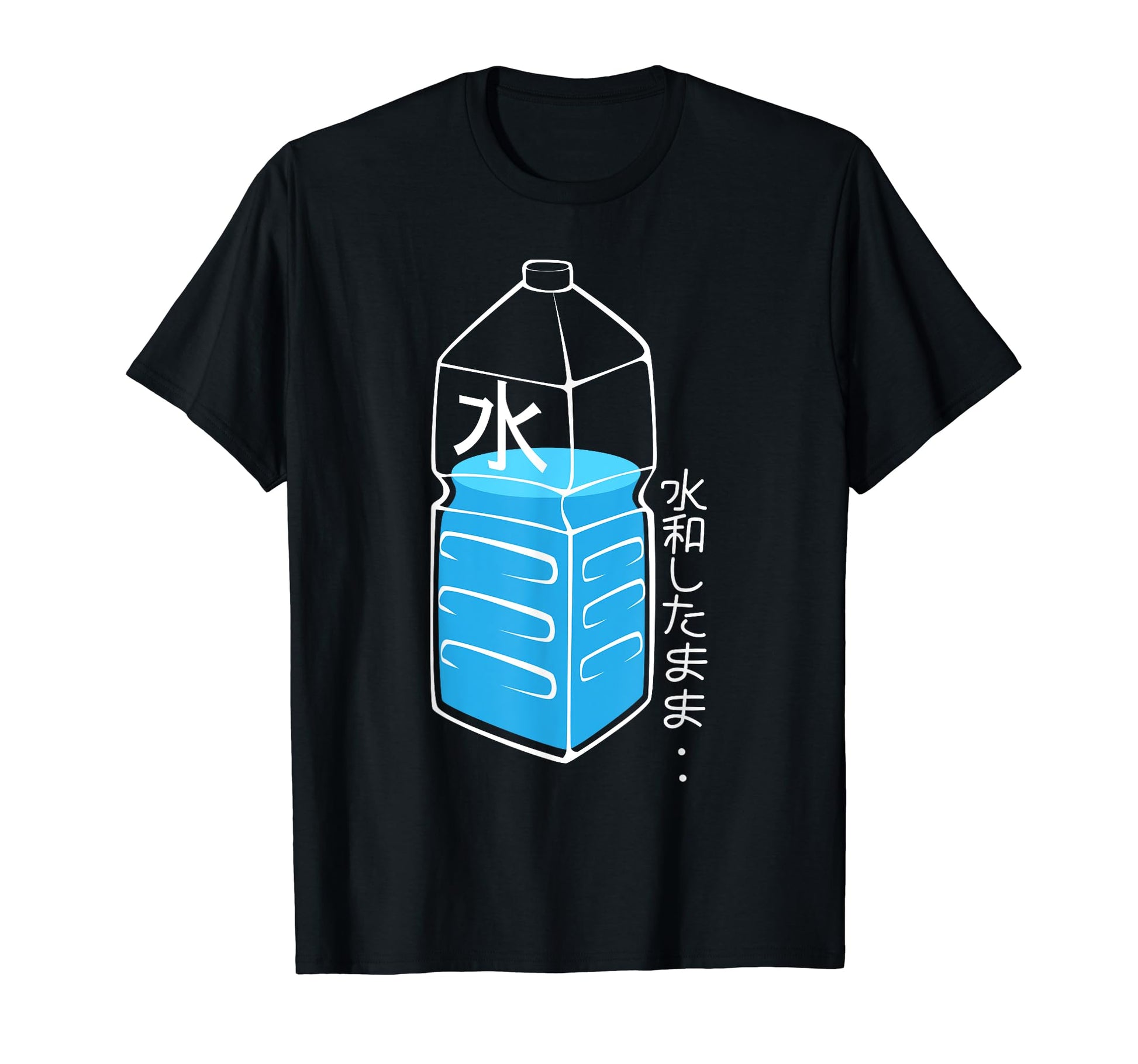 Japanese Art Harajuku Water T-Shirt - Casual Everyday Wear for Adults - T-Shirt, Sweatshirt, Hoodie