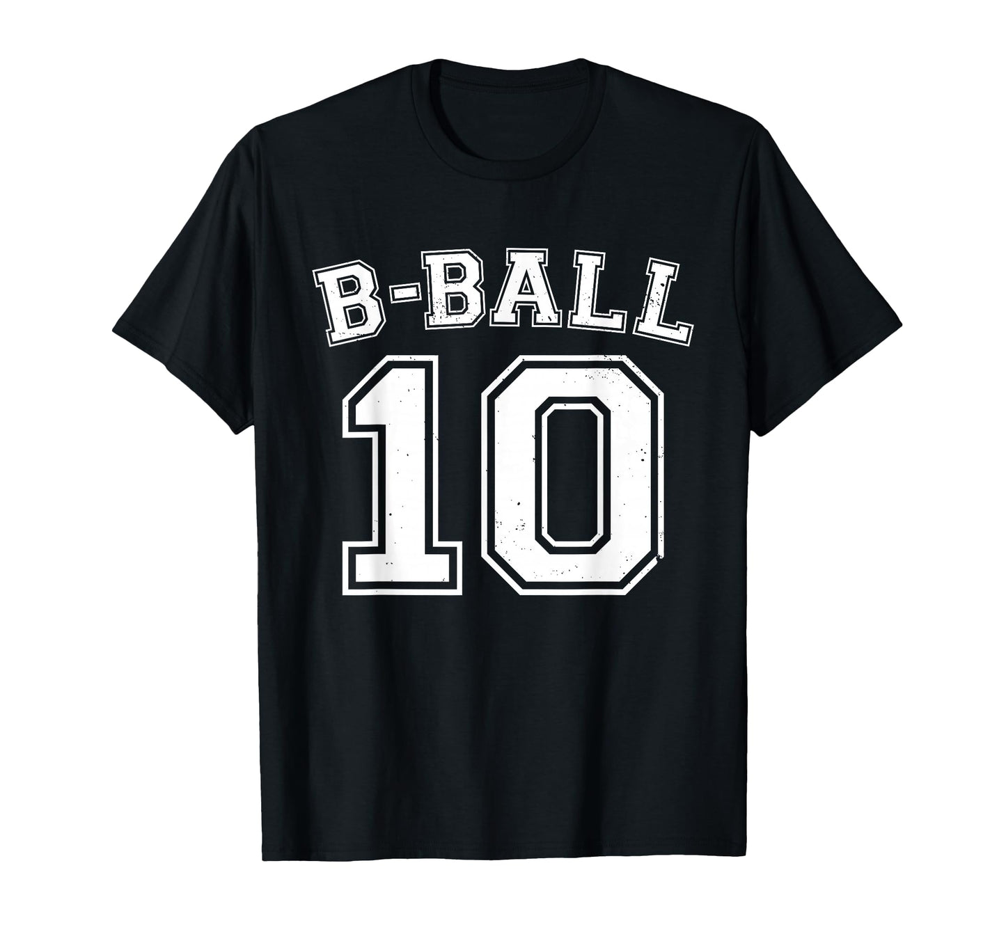 B Ball 10 Basketball Player Number T-Shirt - Aesthetic Graphic Men Women - T-Shirt, Sweatshirt, Hoodie