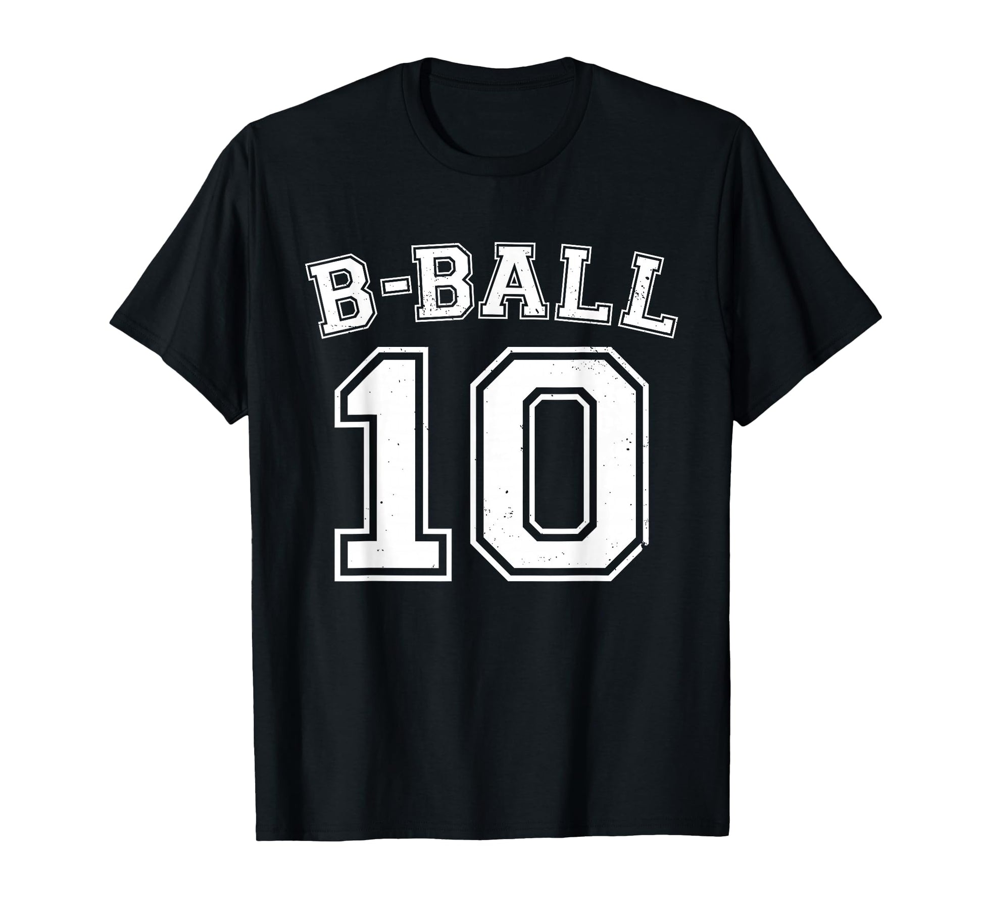B Ball 10 Basketball Player Number T-Shirt - Aesthetic Graphic Men Women - T-Shirt, Sweatshirt, Hoodie