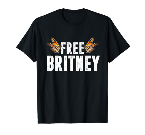 Free Britney Save Butterfly Rainbow T-Shirt - Streetwear Style for Adults - T-Shirt, Sweatshirt, Hoodie