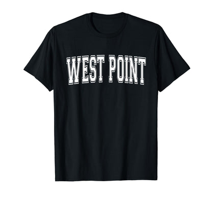 West Point Ut Utah Usa Sports Varsity T-Shirt - Custom Art Print Unisex - T-Shirt, Sweatshirt, Hoodie