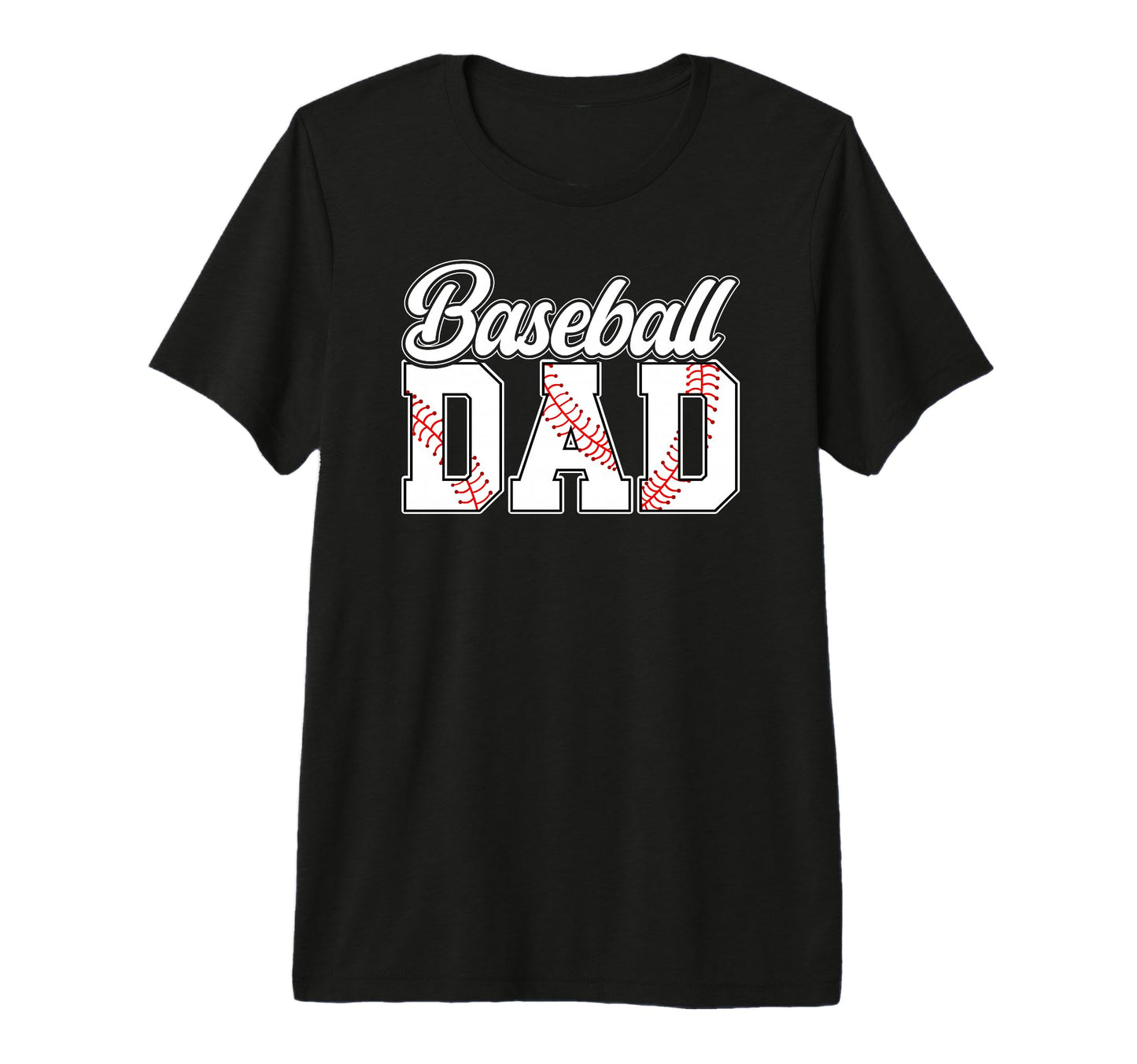 Mens Baseball Dad Baseball Player Dad T-Shirt - Trendy Graphic for Adults - T-Shirt, Sweatshirt, Hoodie