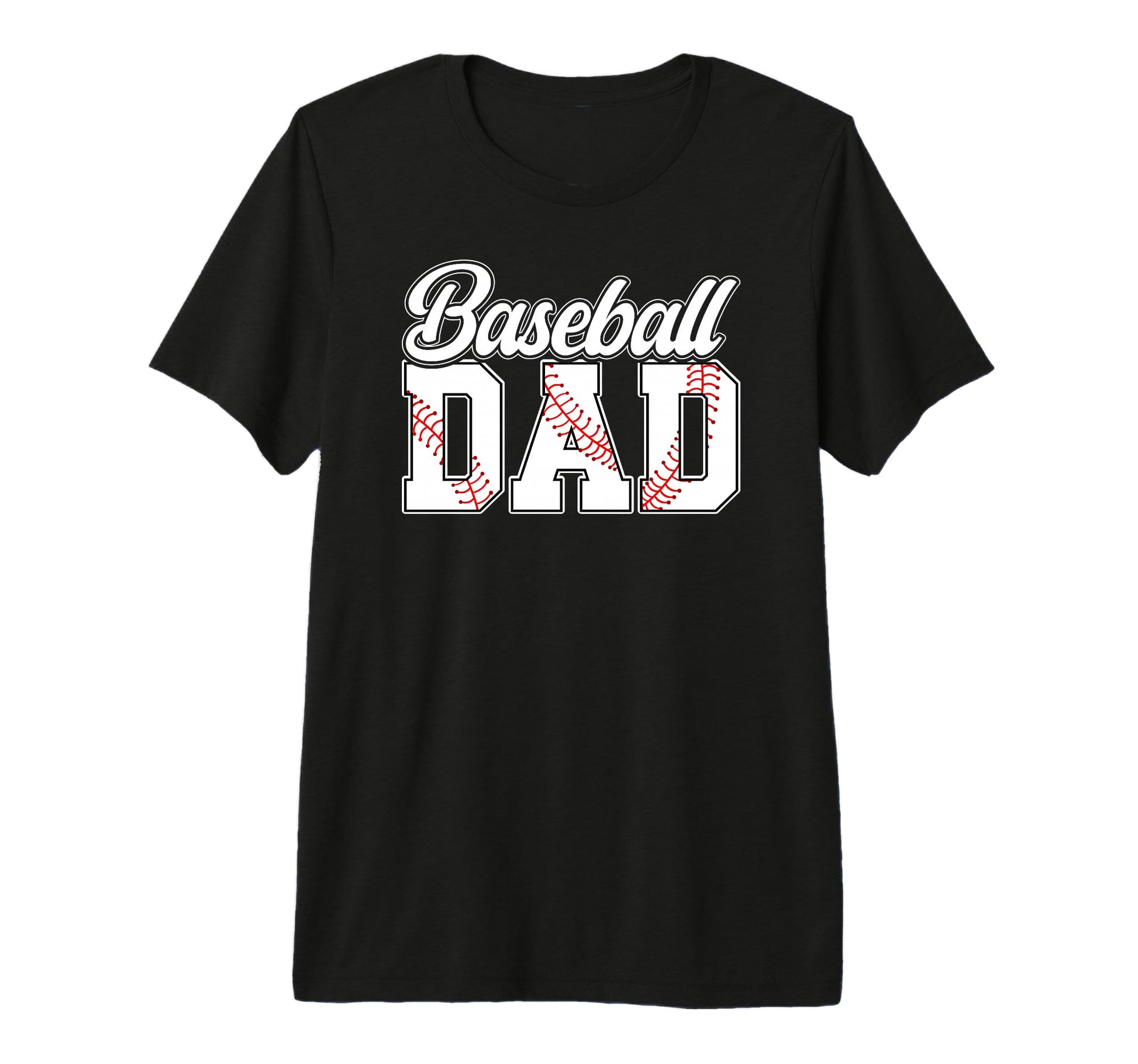 Mens Baseball Dad Baseball Player Dad T-Shirt - Trendy Graphic for Adults - T-Shirt, Sweatshirt, Hoodie