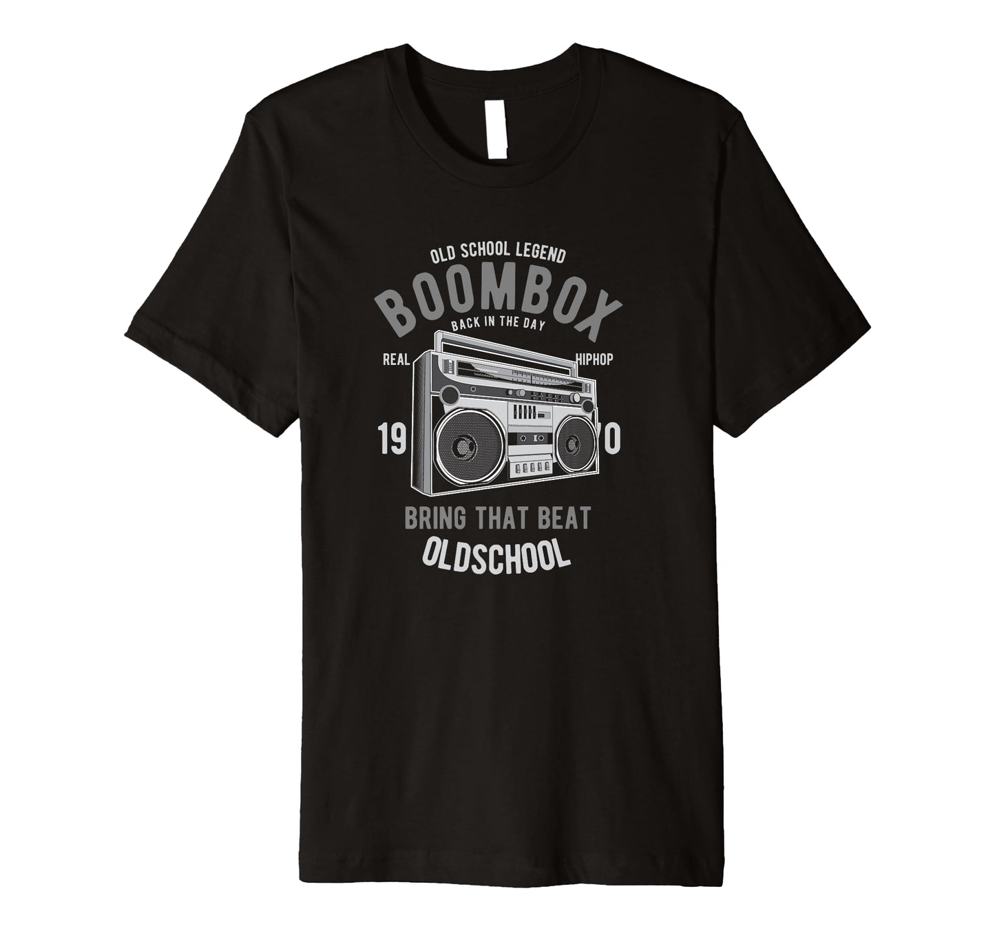 Old School Boombox Old School Hiphop T-Shirt - Novelty Apparel Men Women - T-Shirt, Sweatshirt, Hoodie