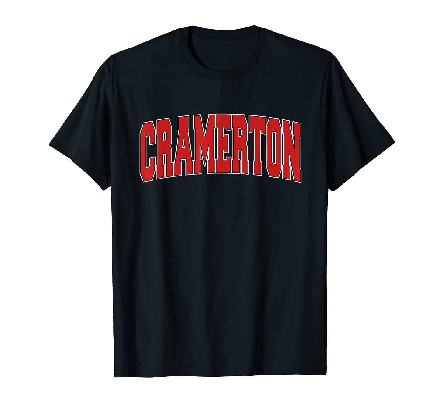 Cramerton Nc North Carolina Varsity T-Shirt - Aesthetic Graphic for Adults - T-Shirt, Sweatshirt, Hoodie