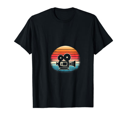 Camera Sunset Hoodie - Custom Art Print for Adults - T-Shirt, Sweatshirt, Hoodie