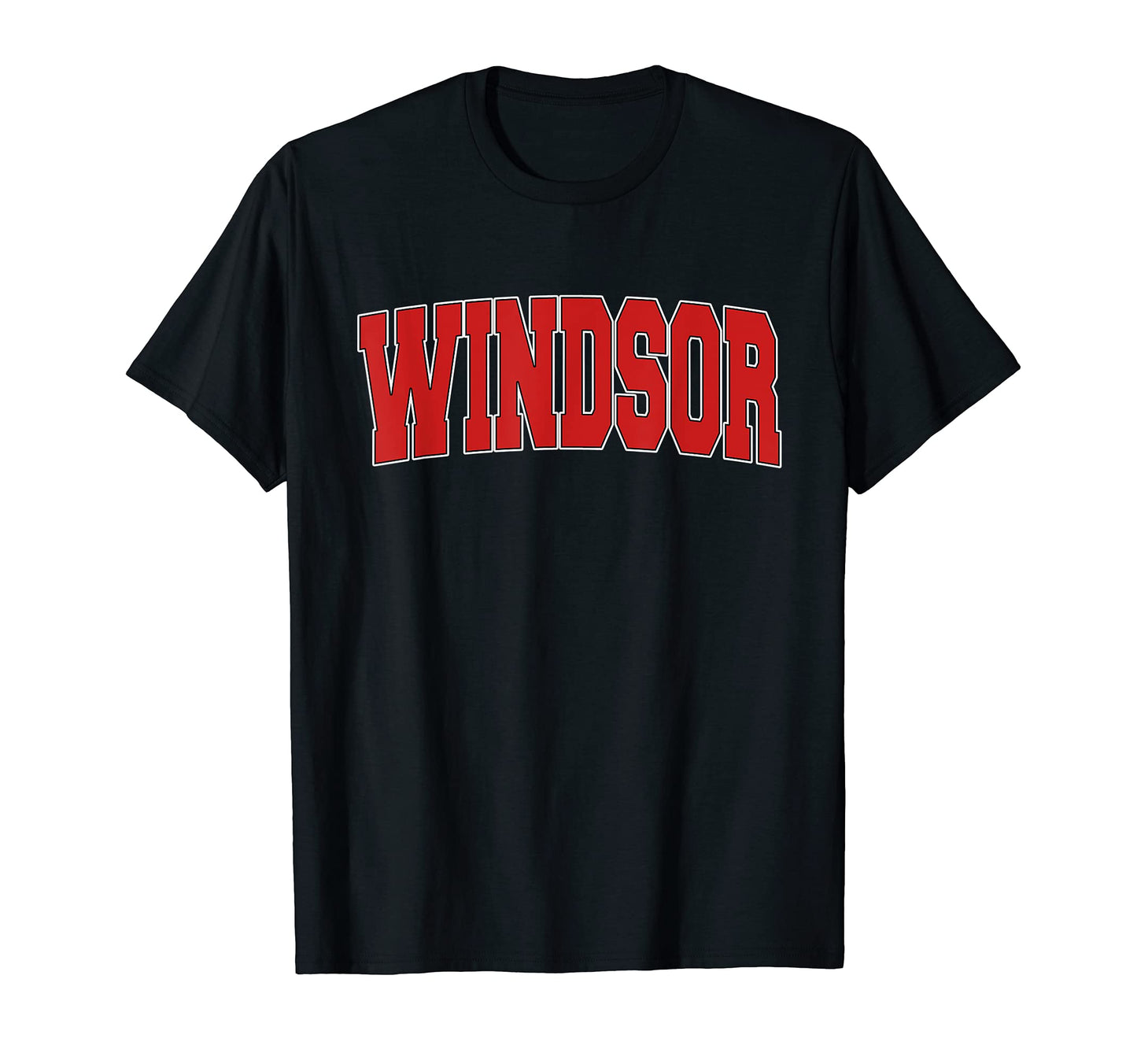Windsor Nc North Carolina Varsity T-Shirt - Casual Everyday Wear Men Women - T-Shirt, Sweatshirt, Hoodie