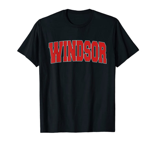Windsor Nc North Carolina Varsity T-Shirt - Casual Everyday Wear Men Women - T-Shirt, Sweatshirt, Hoodie
