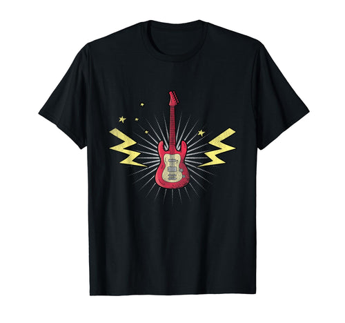 Distressed Guitarist Guitar Rocknroll T-Shirt - Unique Graphic Unisex - T-Shirt, Sweatshirt, Hoodie