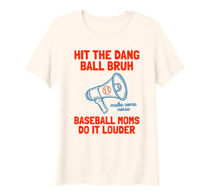 Womens Make Some Noise Baseball T-Shirt - Fun Novelty Design Men Women - T-Shirt, Sweatshirt, Hoodie