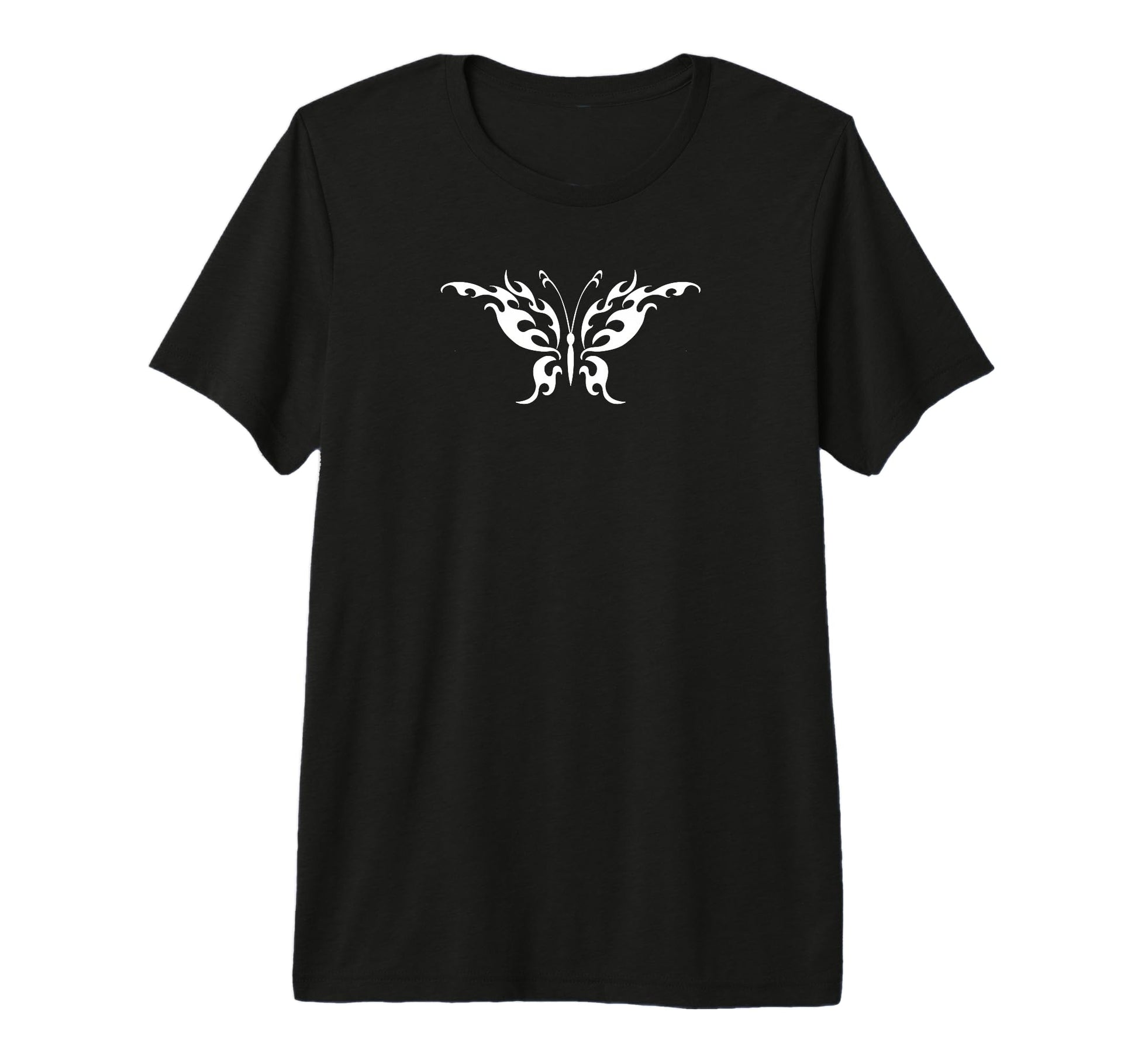 Y2K Tribal Butterfly Tattoo T-Shirt - Custom Art Print Unisex - T-Shirt, Sweatshirt, Hoodie