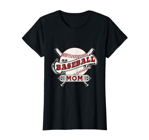 Baseball Mom Game Day Son Supporter Fan T-Shirt - Trendy Graphic Unisex - T-Shirt, Sweatshirt, Hoodie