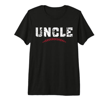 Mens Uncle Proud Baseball Uncle Baseball T-Shirt - Novelty Apparel Unisex - T-Shirt, Sweatshirt, Hoodie