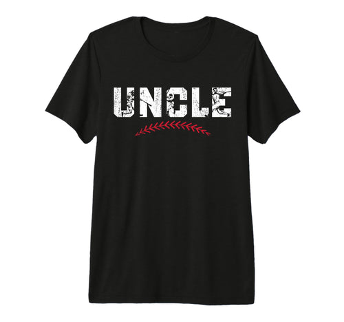 Mens Uncle Proud Baseball Uncle Baseball T-Shirt - Novelty Apparel Unisex - T-Shirt, Sweatshirt, Hoodie