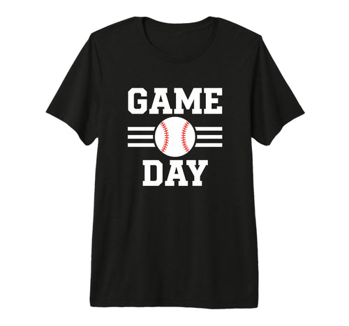 Game Day Mom Baseball Mom Fan Day Tri T-Shirt - Streetwear Style Men Women - T-Shirt, Sweatshirt, Hoodie