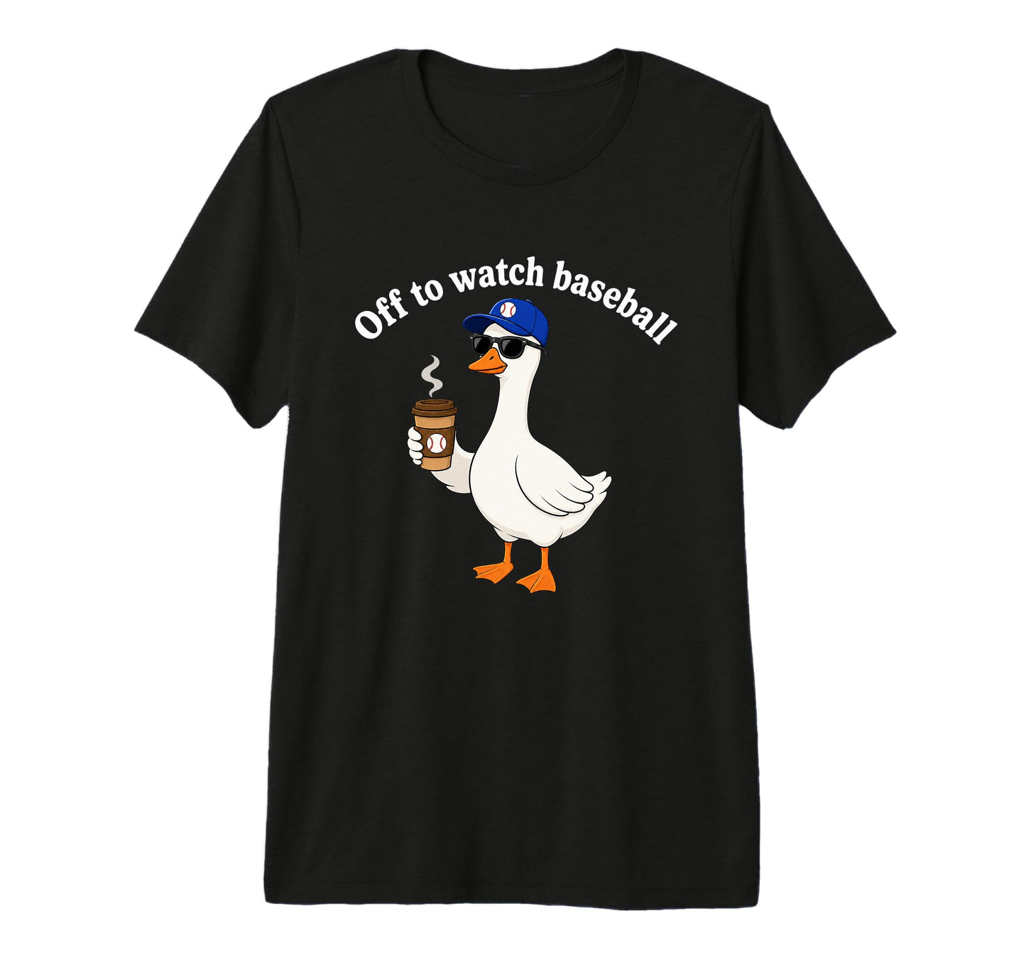 Off To Watch Baseball Funny Silly T-Shirt - Fun Novelty Design Unisex - T-Shirt, Sweatshirt, Hoodie