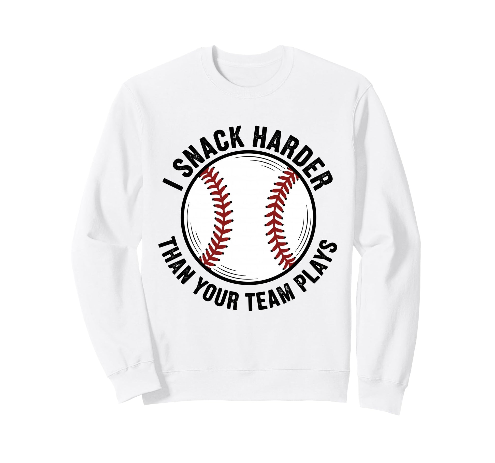 Baseball Ball Sport Player Team Sweatshirt - Graphic Print for Adults - T-Shirt, Sweatshirt, Hoodie