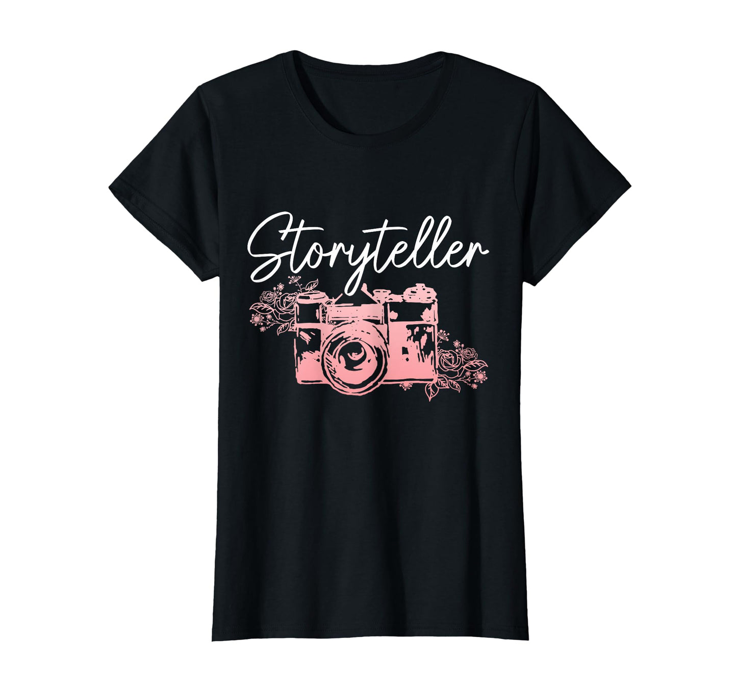 Photographer Storyteller Camera T-Shirt - Custom Art Print for Adults - T-Shirt, Sweatshirt, Hoodie