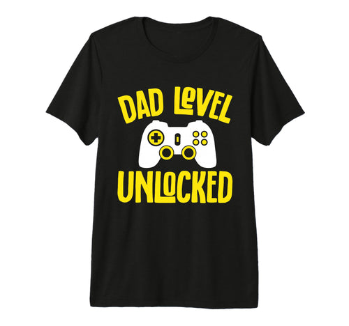 Mens Dad Level Unlocked Gamer Dad T-Shirt - Streetwear Style for Adults - T-Shirt, Sweatshirt, Hoodie